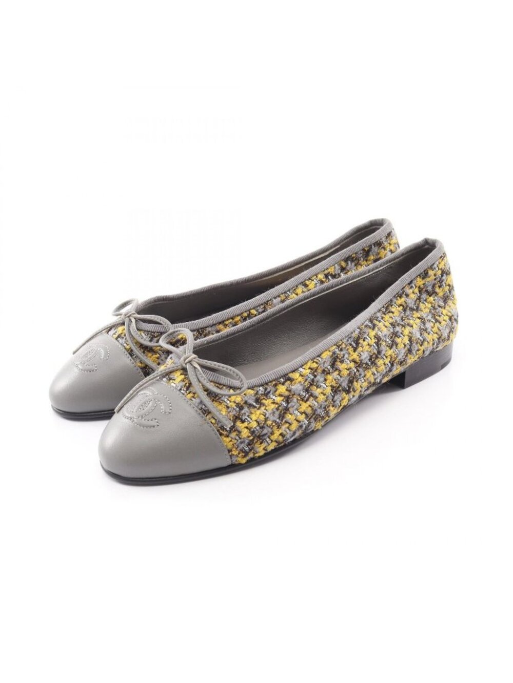 Chanel Pumps Ballerina Leather Flat